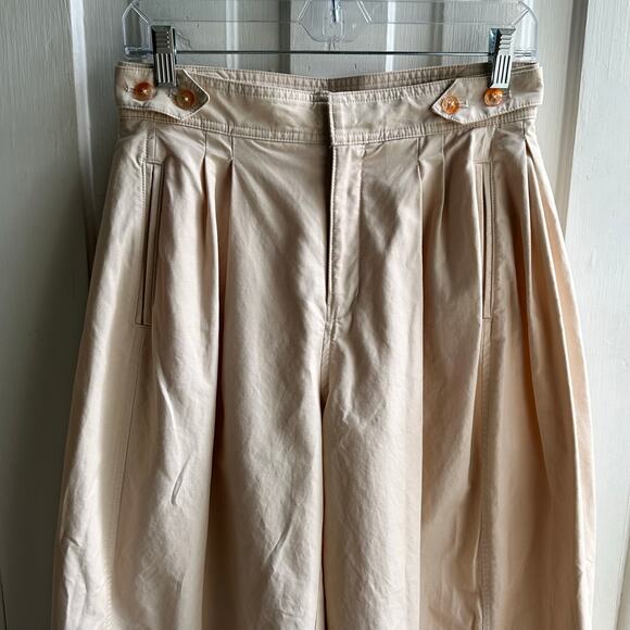 Anthropologie Maeve Utility Barrel Trouser Pants NWOT - Picture 3 of 9